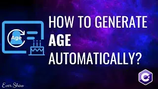 How to generate AGE automatically in C#?