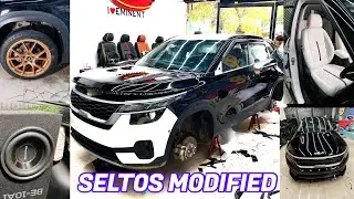 𝐊𝐈𝐀 𝐒𝐄𝐋𝐓𝐎𝐒 𝐌𝐎𝐃𝐈𝐅𝐈𝐄𝐃 | BLACK PPF | COPPER ALLOY | SEATCOVER #kiaseltos