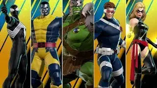 Marvel Ultimate Alliance 3 - All New Characters & Costumes (Phi Infinity Rift)