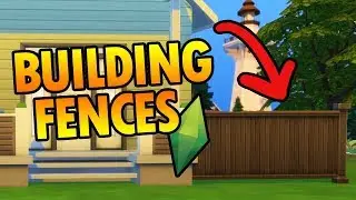 How To Build A Fence Without A Foundation | The Sims 4 Tutorial