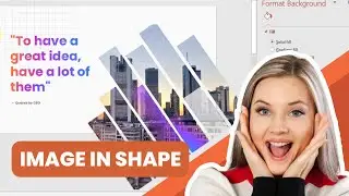How to Insert a Photo in a Shape Powerpoint