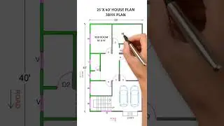 🚗🏡 25x40 House Plan: The Ultimate Guide to Parking & Space!