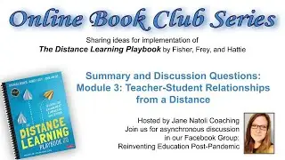 Module 3: Book Club Distance Learning Playbook