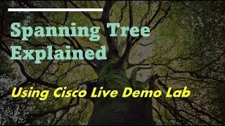 Spanning Tree Explained  - Using Cisco Live Demo Lab