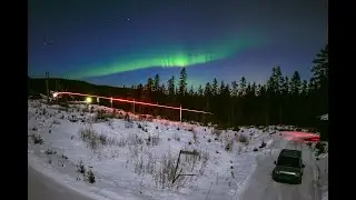 Northern Lights Illuminate .50 cal testing