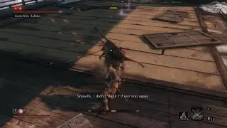 Giving Genichiro Ashina a little spankin'