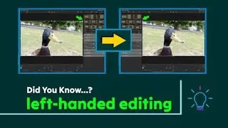 Left-Handed Editing in LumaFusion