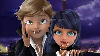 Miraculous Ladybug Speededit: Adrienette as Vampire