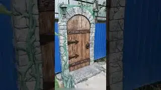 Сказочная дверь декор для сада Дверь в Нарнию