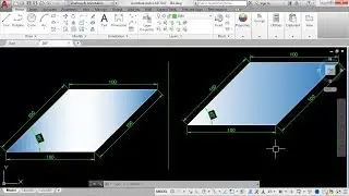 How to draw a line at an 45 degree angle in Autocad