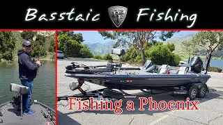 Fishing a Phoenix Boat at Lake Piru