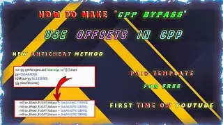 How To Make Bypass Cpp | Make Cpp Bypass | How To Use Offsets In Cpp | Bypass Making