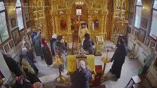 Литургия в Неделю сыропустную. Прощенное воскресенье (видеокамера №1)
