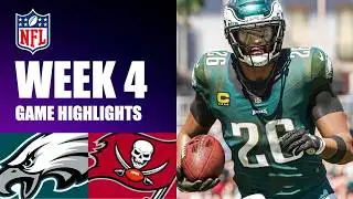 Eagles vs. Buccaneers Week 4 - Madden 24 Simulation Highlights (Updated Rosters)