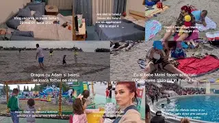 Vlog vacanta la mare Saturn Adam 4 ani, bebe Matei 9 luni