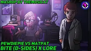 PewDiePie Vs MatPat / Bite (D-Sides) x Lore [FNF Mashup]