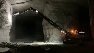 Volvo EC480E HR Scaling Underground