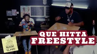 Que Hitta - BOTCFreestyle [Live performance] I Back of the class freestyle 📚
