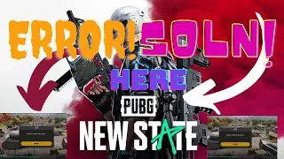pubg new state unable to connect server , unstable connection sign in again error 100% solution