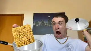 Azel cooking noodles (Azel meme)