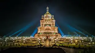 Парк Патриот часть 1 - Храм ( снято на DJI Mavic Mini)