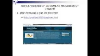 Online Document Management System Project in Java