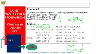 bit manipulation code for 8051 microcontroller