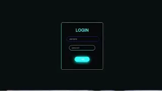 how to create login form using html and css | hover effects in css design