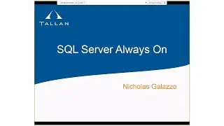 SQL Server AlwaysOn