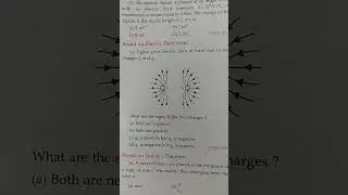 Identify the charges # field lines