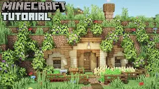 Minecraft - Hobbit Hole Survival Base Tutorial (How to Build)