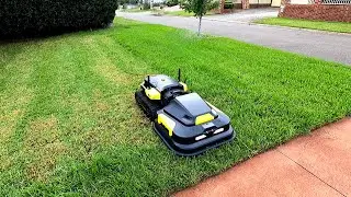 Man vs. Machine! 🤖 Fully Autonomous YARBO Lawn Mower in Action!