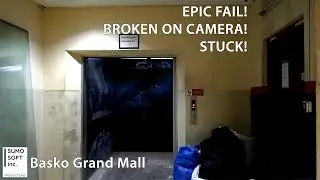 EPIC FAIL! TERRIBLE Hyundai Traction Freight Lift/Elevator got Broken on Camera!