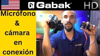 ¿cómo conectar un micrófono inalámbrico a una cámara de mano camcorder? - GabakTech