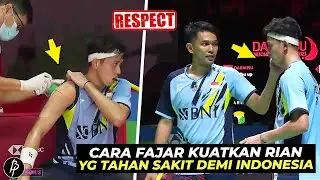 Thanks Perjuangannya❗ Tahan Sakit Demi Indonesia, Cara Fajar Kuatkan Rian Bikin Gagal Fokus 
