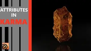 Houdini - Attributes in Karma - Mineral - Solaris