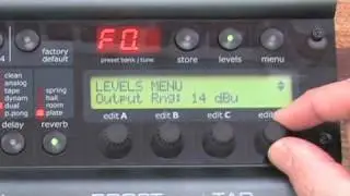 Nova System - Setting the output level