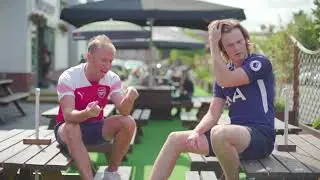 2 pros, 1 game! - North London derby face off