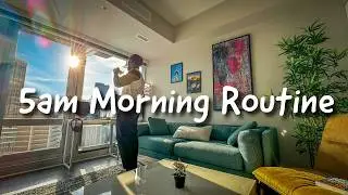 5am Morning Routine | Staying Productive