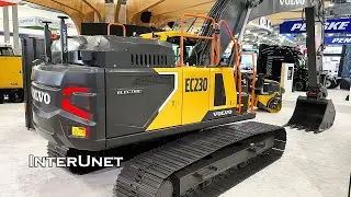 EC230 Volvo Electric Excavator at 2024 ACTexpo