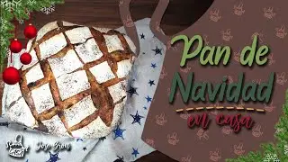 Como hacer pan de navidad en casa!!    (receta con masa madre)