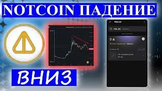 NOTCOIN ПАДАЕТ ВНИЗ ПОЧЕМУ?