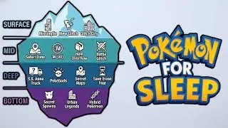 The Iceberg of Pokemon Glitches & Rumors (2+ Hours!) -  Lore for Sleep