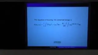 Carlos Kenig - The energy critical wave equation