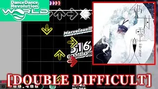 【DDR GP(WORLD)】 絶対零度[Zettai Reido] / かねこちはる [DOUBLE DIFFICULT] 譜面確認+Clap