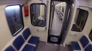 Завершение приемки состава на линии. Закрытие торцевых дверей вагонов