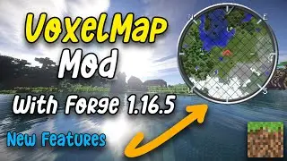 Minecraft Tutorial  | How to install Voxel Map on Forge