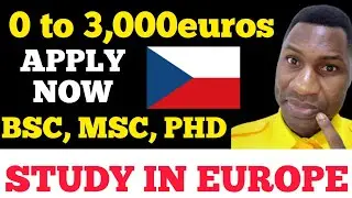 STUDY IN EUROPE (CZECH REPUBLIC) FOR AT 0-3000EUROS IN ENGLISH.