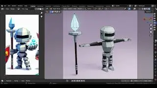 Character Modeling  - 2 | Blender 4.1 | Low Poly Character