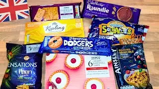 Trying 8 Interesting Snacks from a UK Supermarket.